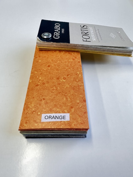 Лінолеум Grabo Fortis Orange (помаранчевий)