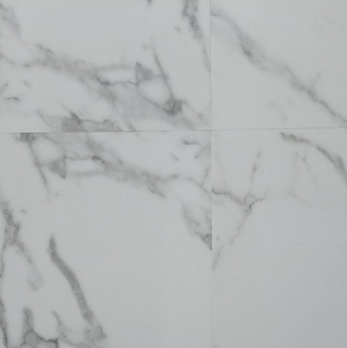 Вінілова плитка Lino floor Fortress Calacatta White