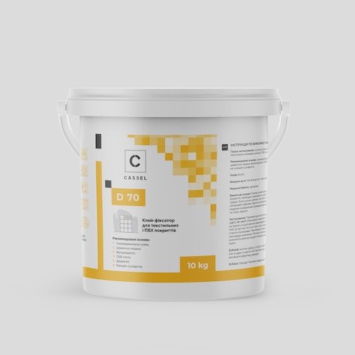 Клей-фіксатор для килимової плитки Cassel D 70