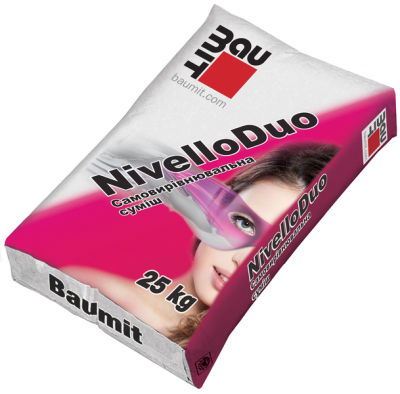 Самовирівнювальна підлога Baumit Nivello Duo, 25 кг