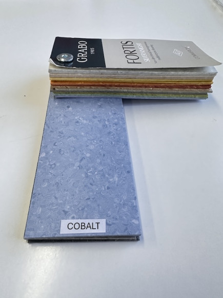 Лінолеум Grabo Fortis Cobalt (блакитний)