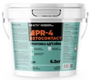 Грунтовка адгезійна Actu «PR-4 Betokontakt», 6.2кг