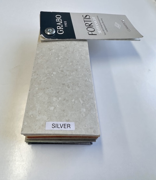 Лінолеум гомогенний Grabo Fortis Silver (бежевий)